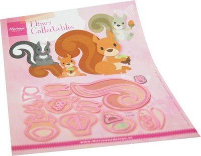 Marianne Design Collectables - Elines Squirrel and Skunk