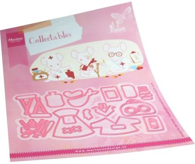 Marianne Design Collectables - Doctors Set by Marleen (19 dies)