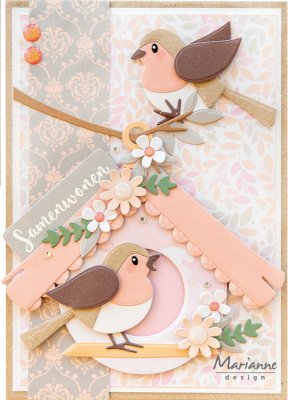Marianne Design Collectables Dies - Birdhouses by Marleen