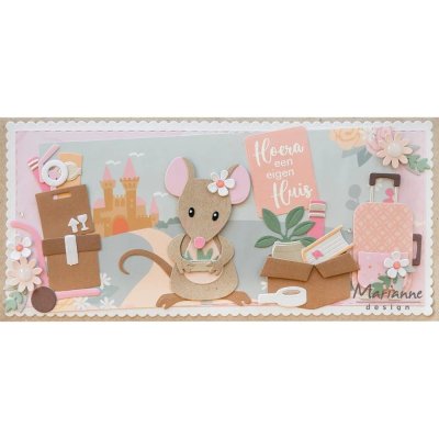 Marianne Design Collectables Die Set - Moving Set by Marleen