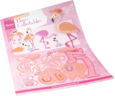 Marianne Design Collectables Dies - Eline's Flamingo Family