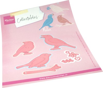 Marianne Design Collectables Dies - Birds by Marleen