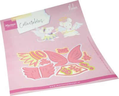 Marianne Design Collectables Dies - Angel and Fairy Accessories by Marleen