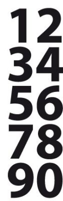 Marianne Design Craftables - Mini Numbers