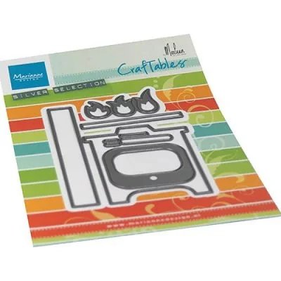 Marianne Design Craftables Dies - Wood stove by Marleen