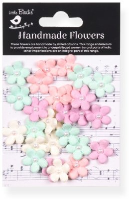 Little Birdie Janice Paper Flowers - Fairy Garden (25 pack)