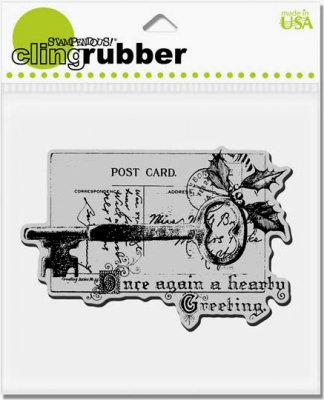 Stampendous Cling Stamp - Key Note