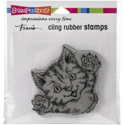 Stampendous Cling Stamps - Cat Attack