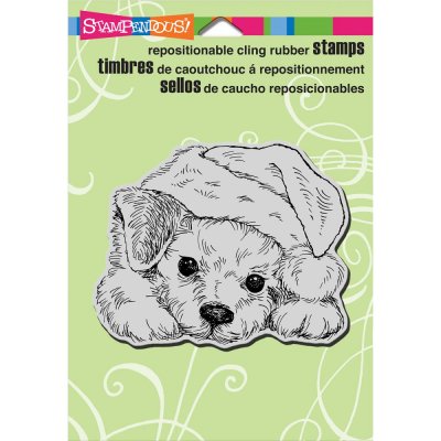 Stampendous Cling Stamp - Patient Pup