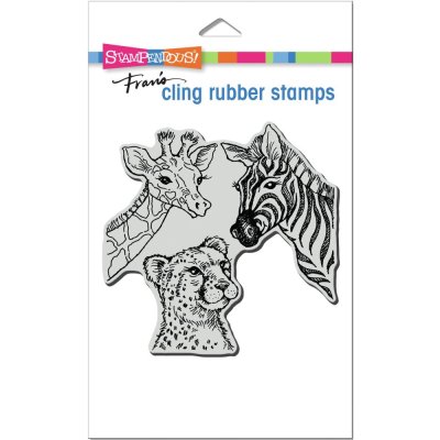 Stampendous Cling Stamp - Safari Sighting