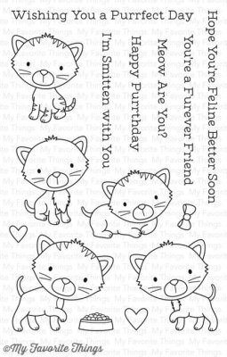 My Favorite Things Clear Stamp Set - Smitten Kitten