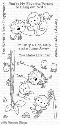 My Favorite Things Clear Stamp Set - Jungle Gym