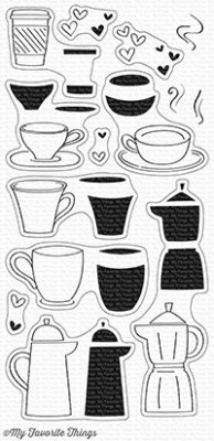 My Favorite Things - Coffee Date Clear Stamps