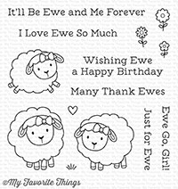 My Favorite Things - Ewe and Me Forever Clear Stamps