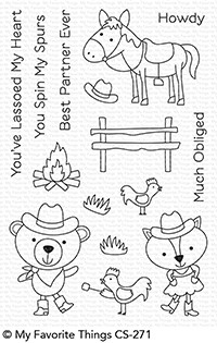 My Favorite Things - Best in the West Clear Stamps