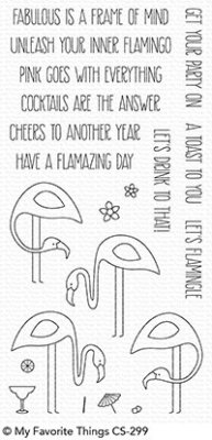 My Favorite Things Clear Stamp Set - Let's Flamingle