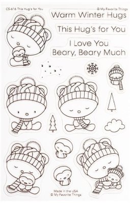 My Favorite Things 4"x6" Clear Stamps - This Hug's for You
