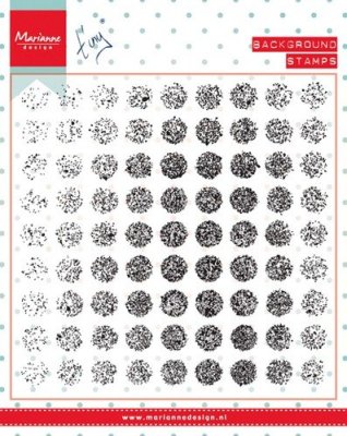 Marianne Design Clearstamp - Tinys Background Distressed Dots