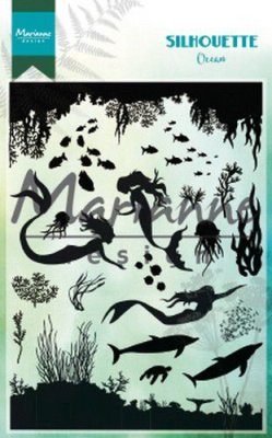 Marianne Design Clear Stamps - Silhouette Ocean