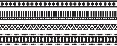 Kaisercraft Fiesta Texture Clear Stamp - Aztec Background