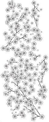 Kaisercraft Texture Clear Stamp - Blossom