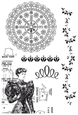 Kaisercraft - Madame Boutique Clear Stamp Set