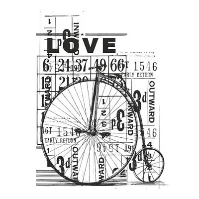 Kaisercraft Vintage Collection Clear Stamp - Love