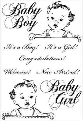 Kaisercraft - New Arrival Clear Stamp Set