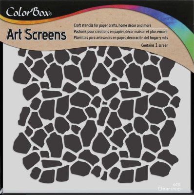 ColorBox Mask Art Screens - 6”x6” Cobblestone