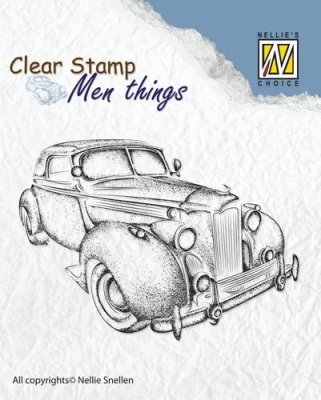 Nellie's Choice Clearstamp - Men Things Oldtimer 2