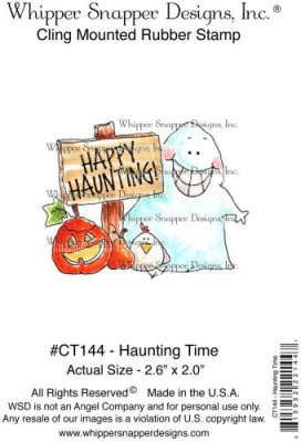 Whipper Snapper Cling Stamp - Haunting Time