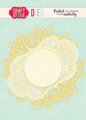 Craft&You Cutting Dies - Doily #5 (CW107)