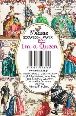 Decorer I'm a Queen Paper Pack (7x10.8cm)