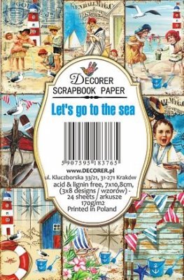 Decorer Let's go to the Sea Paper Pack (7x10.8cm)