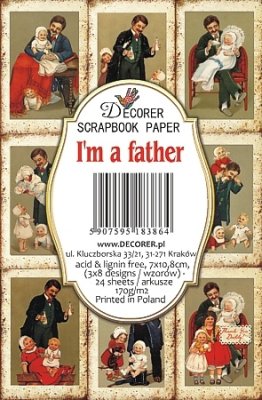 Decorer I'm A Father Paper Pack (7x10.8cm)
