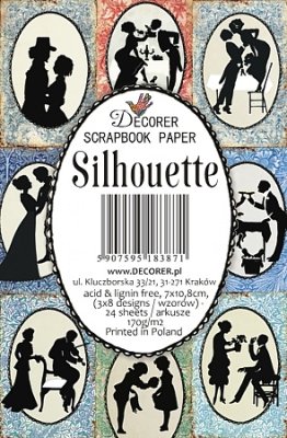 Decorer Silhouette Paper Pack (7x10.8cm)