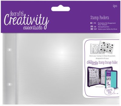 Docrafts A6 Stamp Pockets (6 pockets)
