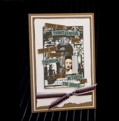 Darkroom Door Unmounted Rubber Stamp Set - Doors
