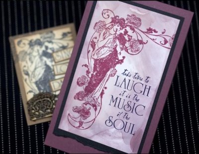 Darkroom Door Unmounted Rubber Stamp Set - Melody