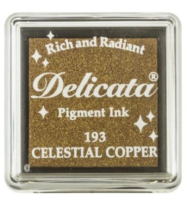 Tsukineko Delicata Small Inkpads - Celestial Copper