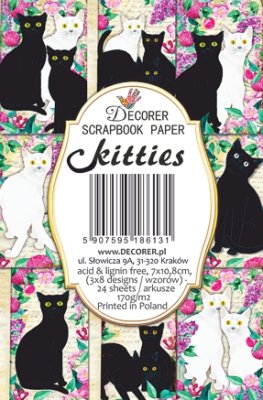 Decorer Kitties Paper Pack (7x10.8cm)