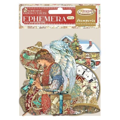 Stamperia Ephemera Pack - Christmas Greetings