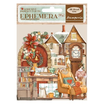 Stamperia Ephemera Pack - All Around Christmas