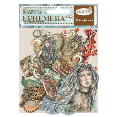 Stamperia Ephemera Pack - Songs of the Sea Mermaids