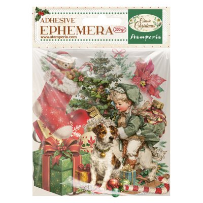 Stamperia Ephemera Pack - Classic Christmas