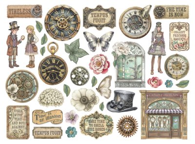 Stamperia Assorted Die Cuts - Gardens of Time