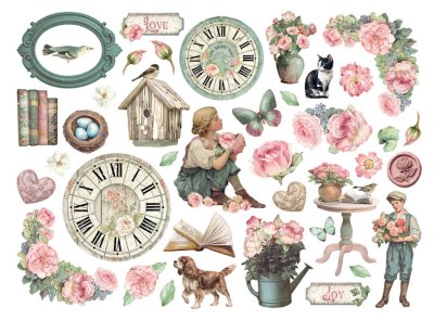 Stamperia Assorted Die Cuts - House of Roses