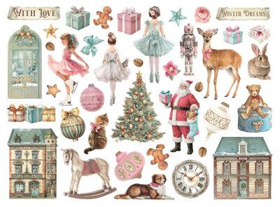 Stamperia Assorted Die Cuts - Winter Magic