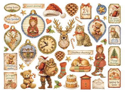 Stamperia Assorted Die Cuts - Silent Night