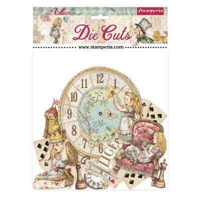 Stamperia Die Cuts - Alice Through the Looking Glass